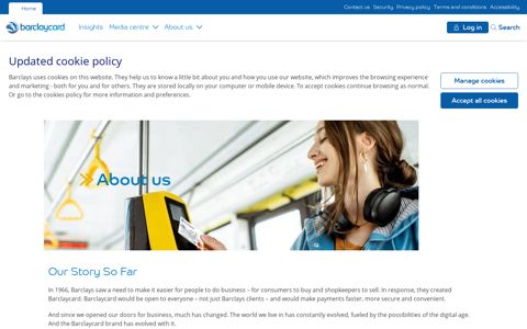 About us | Barclaycard