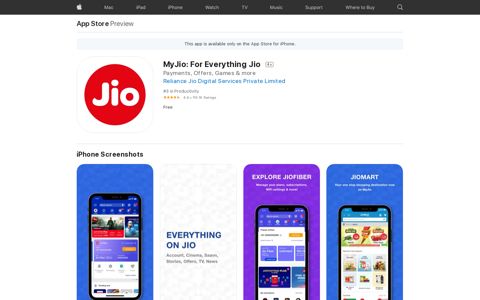 ‎MyJio: For Everything Jio on the App Store