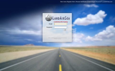 LandAirSea - Customer Login