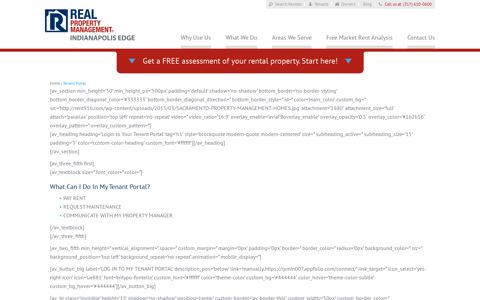 Tenant Portal | Real Property Management Indianapolis Edge