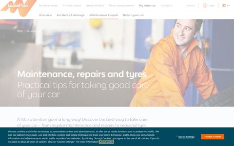 Maintenance, Repairs, and Tyres | LeasePlan