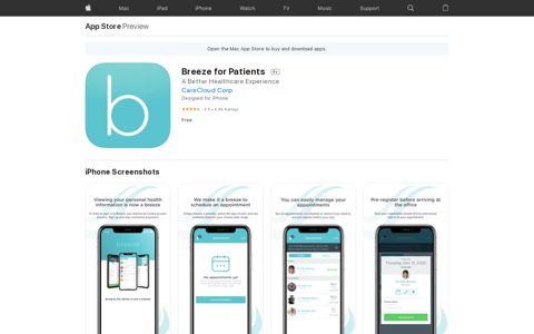 ‎Breeze for Patients on the App Store