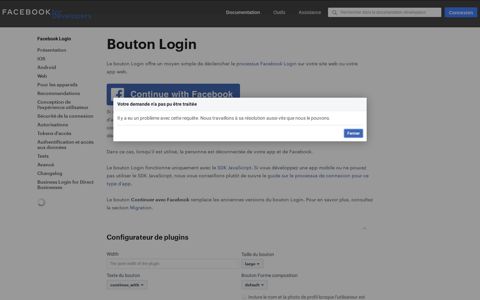 Login Button - Facebook Login - Facebook for Developers