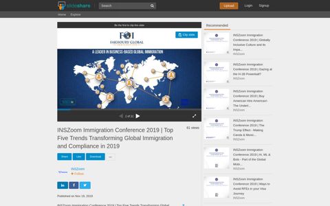 INSZoom Immigration Conference 2019 | Top Five Trends ...