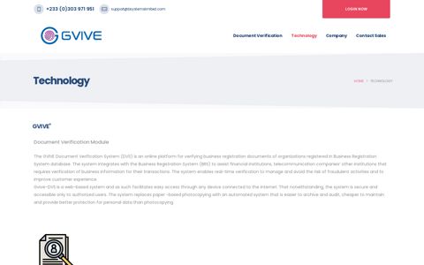 GVIVE | Technology - Document Verification