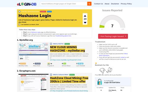 Hashzone Login - A database full of login pages from all over the ...