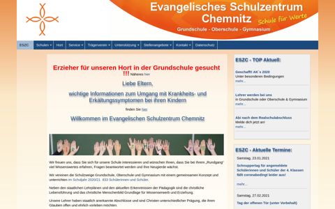 Evangelisches Schulzentrum Chemnitz - Startseite