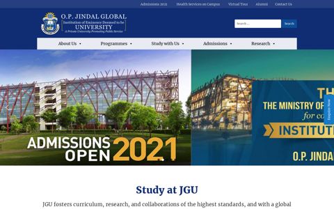 JGU- O.P. Jindal Global (Institution of Eminence Deemed To ...