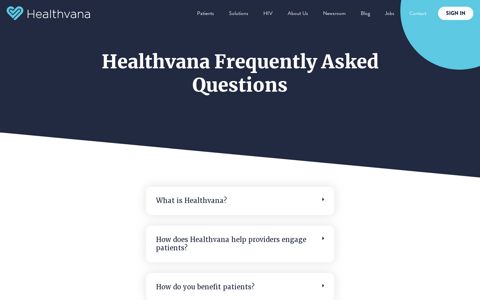 Healthvana FAQ | Healthvana