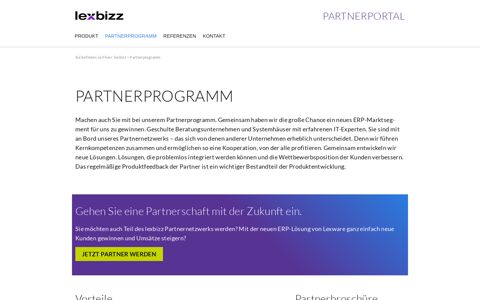 Partnerprogramm - Lexbizz