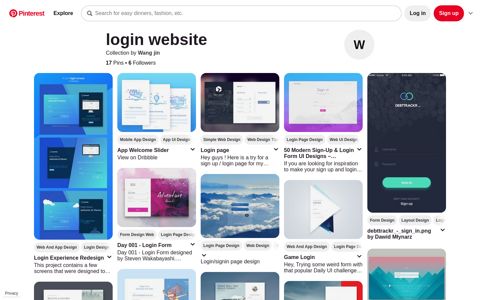 10+ Best login website images | login design, app design ...