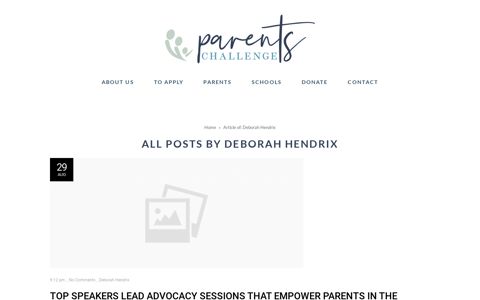 Deborah Hendrix, Author at Parents Challenge