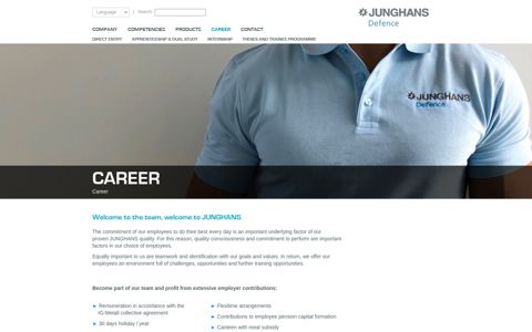 Career - JUNGHANS Microtec
