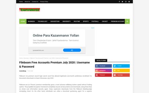 Fileboom Free Accounts Premium July 2020 | Username ...