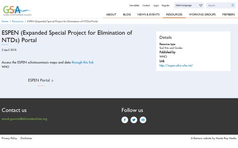 ESPEN (Expanded Special Project for Elimination of NTDs ...