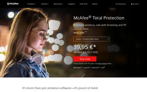 McAfee® Total Protection | McAfee