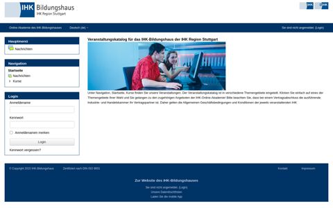 Online-Akademie des IHK-Bildungshauses der IHK Region ...