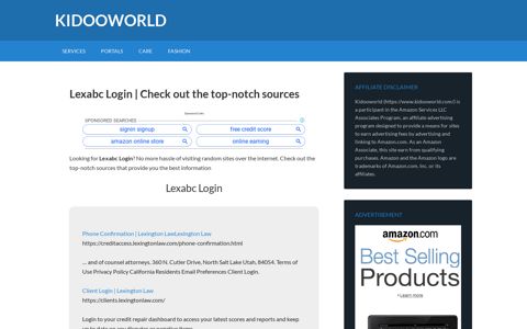 Lexabc Login | Check out the top-notch sources - kidooworld