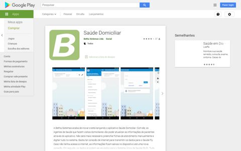 Saúde Domiciliar – Apps no Google Play
