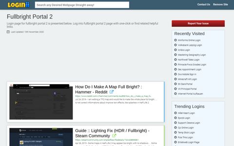 Fullbright Portal 2 - Loginii.com