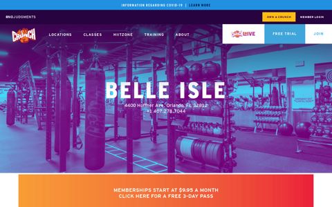 Belle Isle | Crunch Fitness