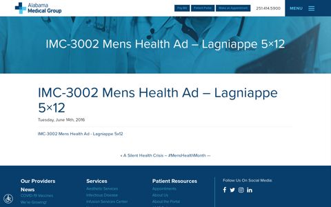 IMC-3002 Mens Health Ad - Lagniappe 5x12 - Alabama Medical ...