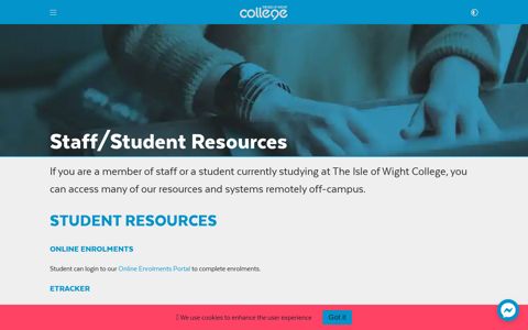 Staff/Student Resources - The Isle Of Wight College