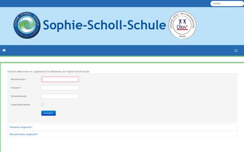 Login - Sophie-Scholl-Schule Flörsheim