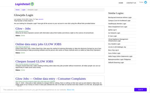 Glowjobs Login Glow - Jobs - https://glowing.com/jobs