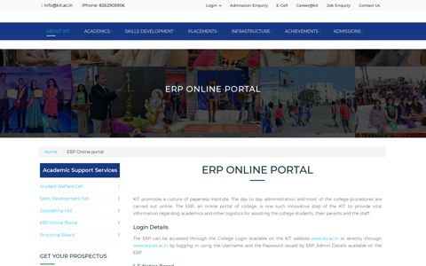 ERP Online Portal - Kit- Kanpur Institute Of Technology