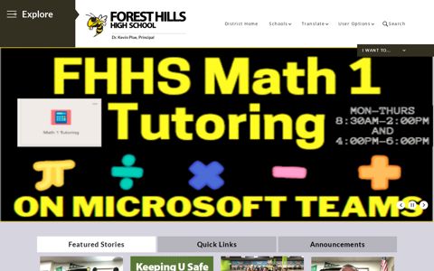 Forest Hills High (hs) / Homepage