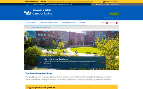 Campus Living - University at Buffalo