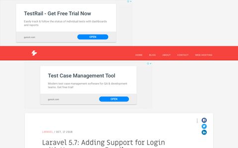 Laravel 5.7: Adding Support for Login with Username or Email