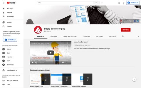 Impro Technologies - YouTube