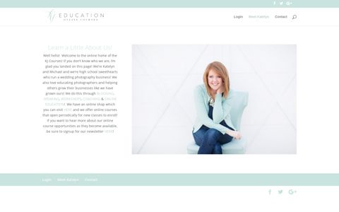 Meet Katelyn | Katelyn James Courses