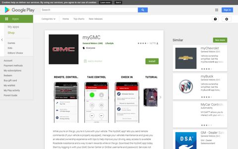 myGMC - Apps on Google Play