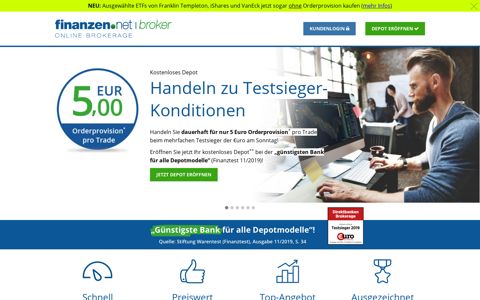 finanzen.net Broker: Online Broker - Jetzt kostenloses Depot ...