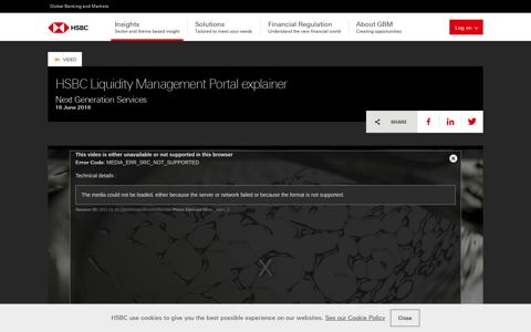 Liquidity Management Portal | Insights | HSBC