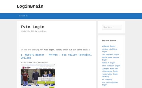 fvtc login - LoginBrain