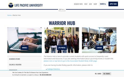 Warrior Hub | Life Pacific University