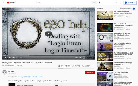 Dealing with "Login Error: Login Timeout" - The ... - YouTube