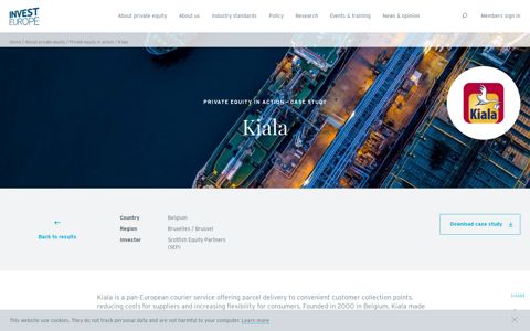 Kiala | Invest Europe