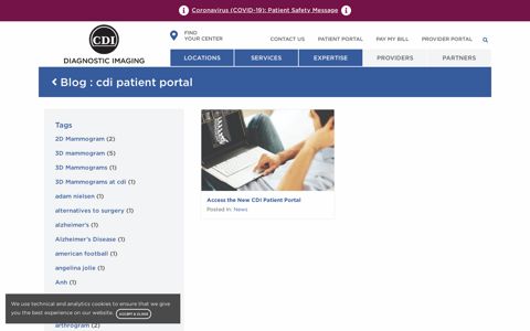 cdi patient portal Archives | Center For Diagnostic Imaging (CDI)