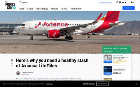 Everything you need to know about Avianca LifeMiles - The ...