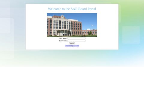 SAE Board Portal
