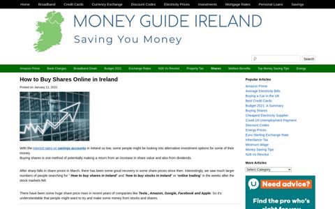 How to Buy Shares Online in Ireland - Money Guide Ireland