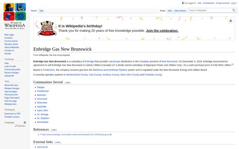 Enbridge Gas New Brunswick - Wikipedia