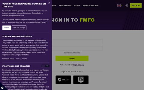 Sign for FMFC - Join the club. Get rewarded. - Football Manager