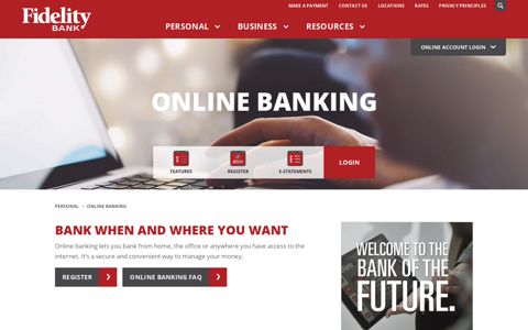 Online Banking | Fidelity Bank