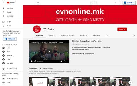 EVN Online - YouTube
